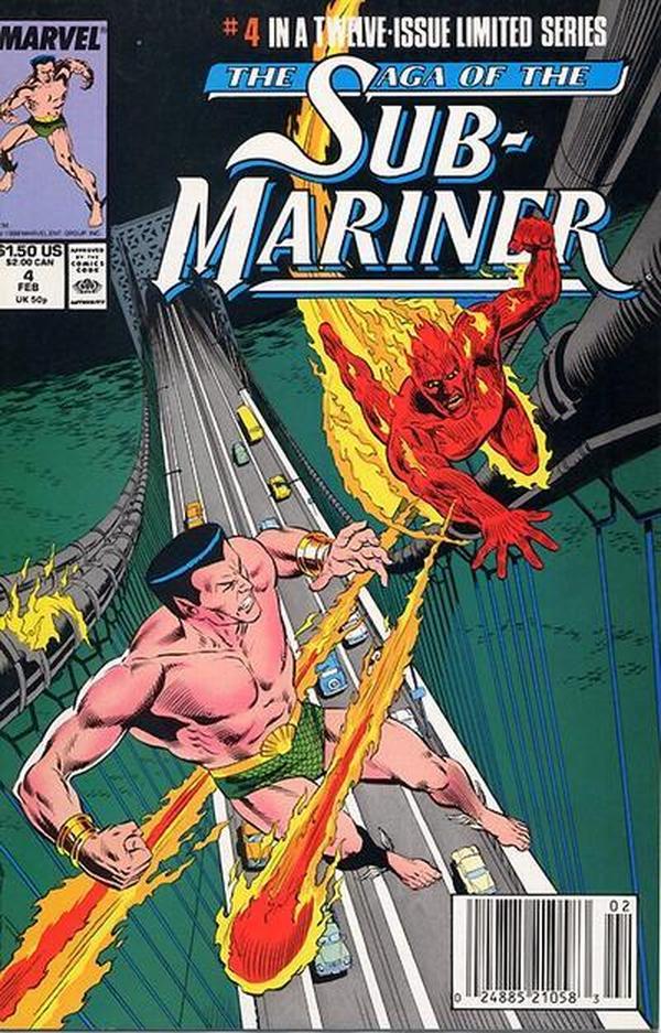 Saga of the Sub-Mariner #4 cover