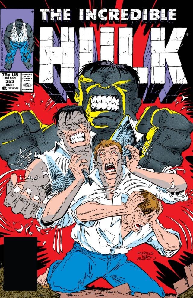 The Incredible Hulk #353 cover