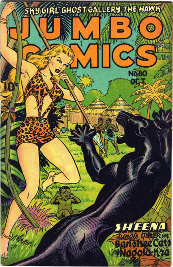 Jumbo Comics #80 cover