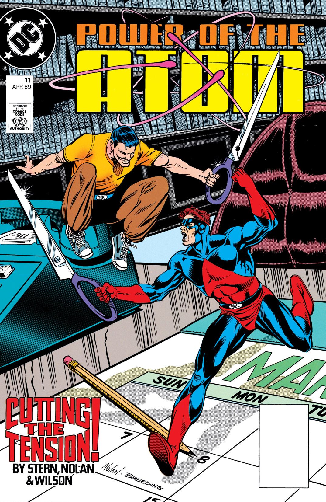 Power of the Atom #11 cover