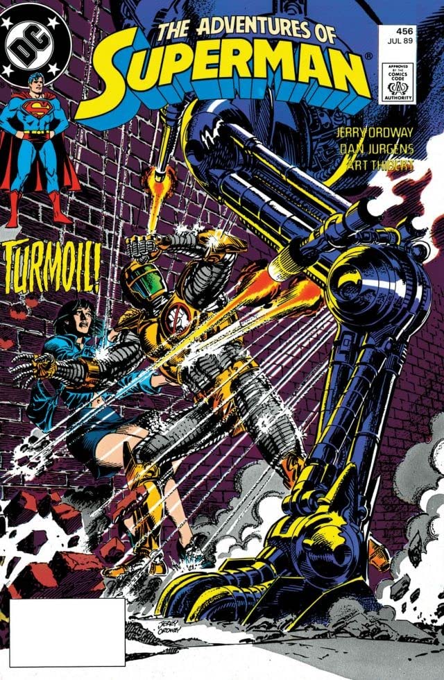 Adventures of Superman #456 cover