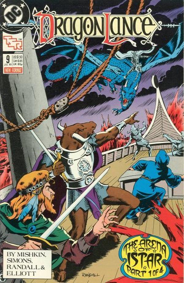 DragonLance Comic Book #9 cover
