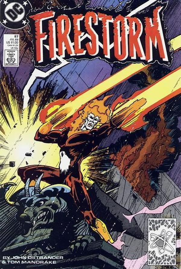 Firestorm the Nuclear Man #87 cover