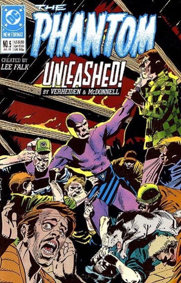 The Phantom #5 cover