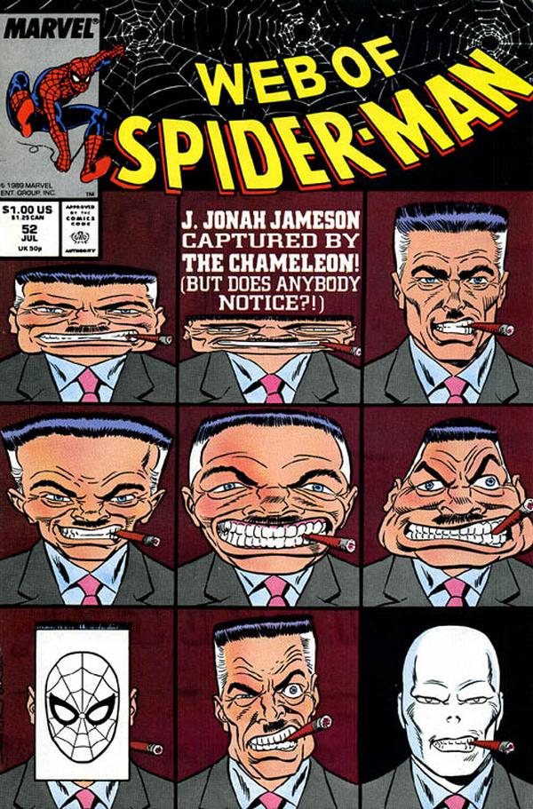 Web of Spider-Man #52 cover