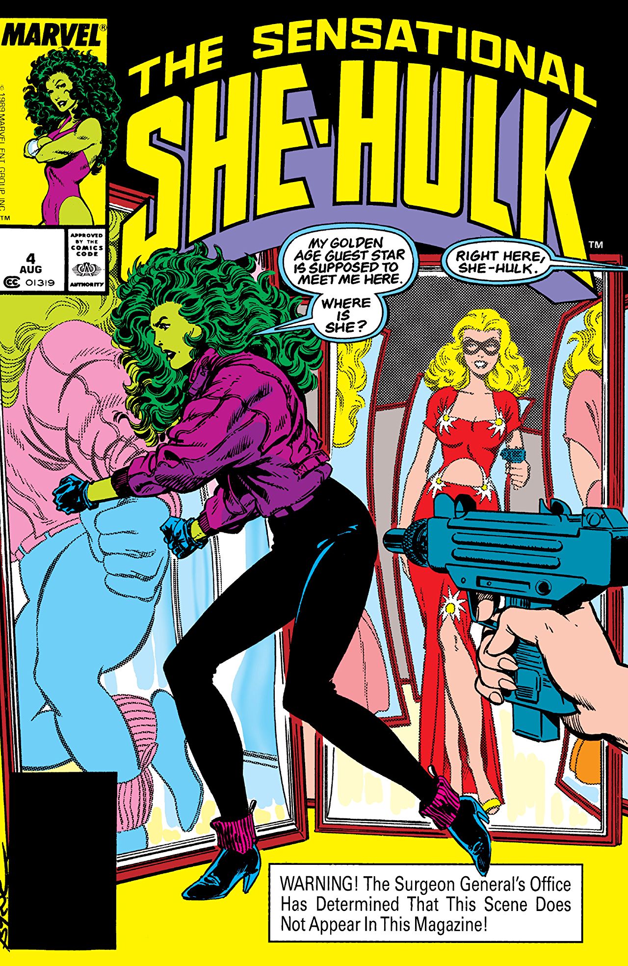 The Sensational She-Hulk #4 cover
