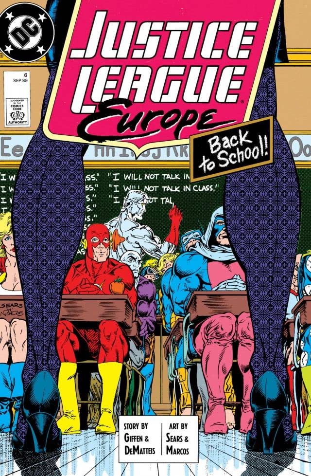 Justice League Europe #6 cover