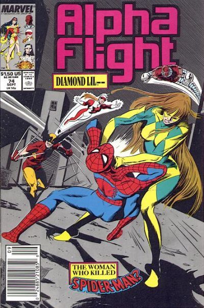 Alpha Flight #74 cover