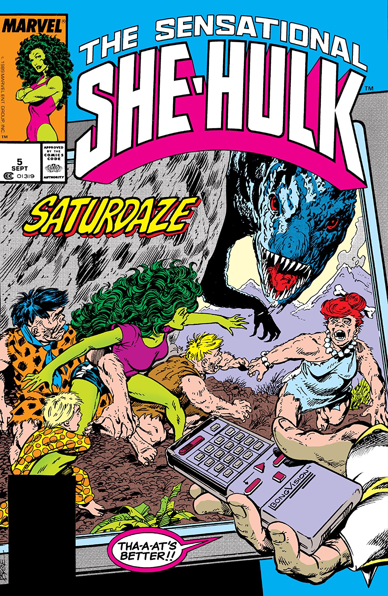 The Sensational She-Hulk #5 cover