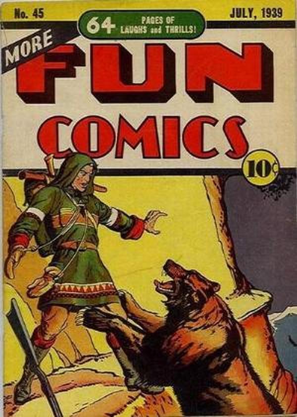 More Fun Comics #45 cover