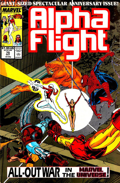 Alpha Flight #75 cover