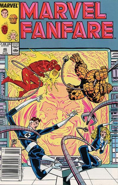 Marvel Fanfare #46 cover