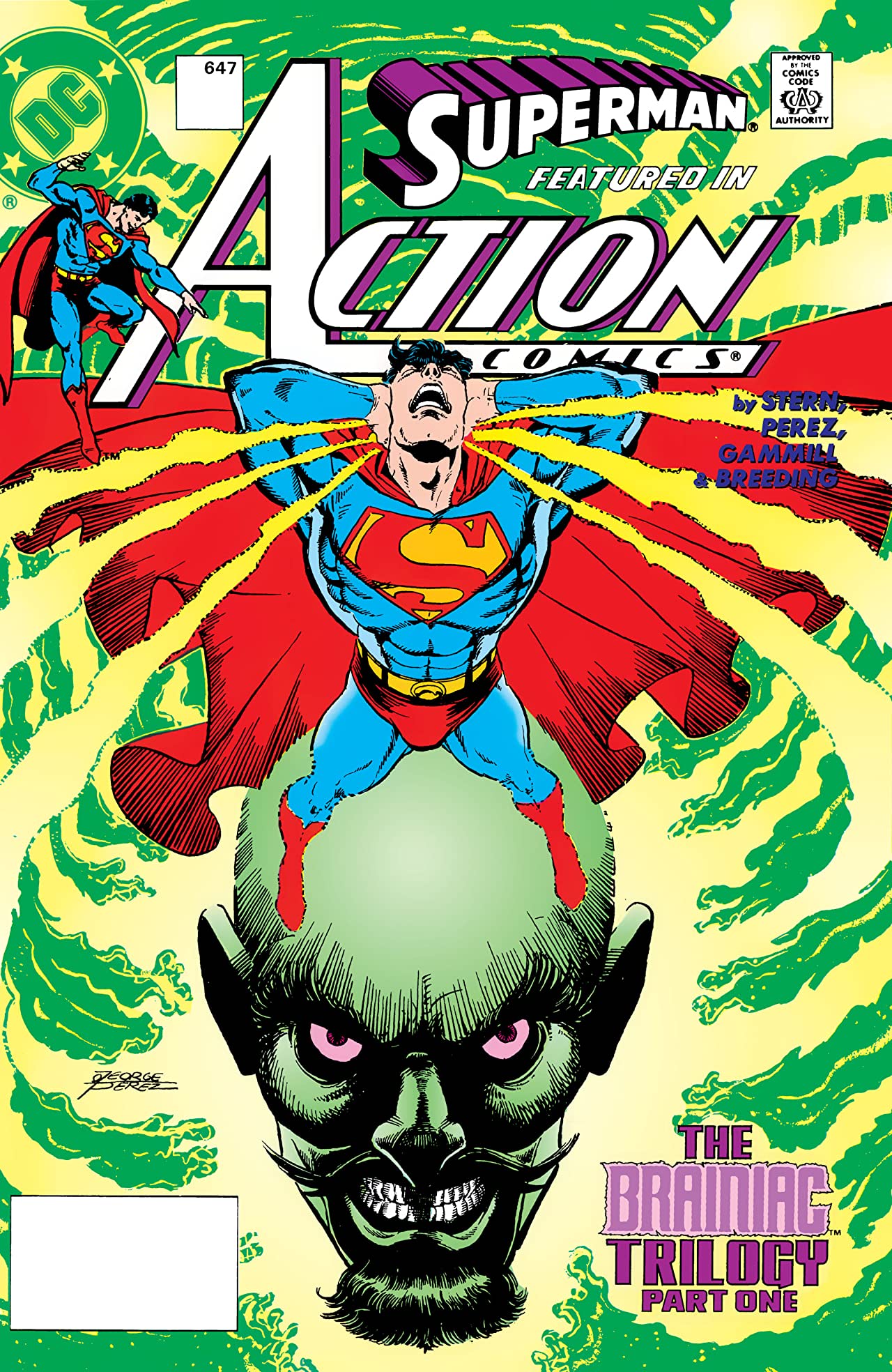 Action Comics #647 cover