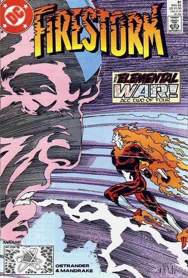 Firestorm the Nuclear Man #91 cover