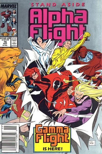 Alpha Flight #76 cover
