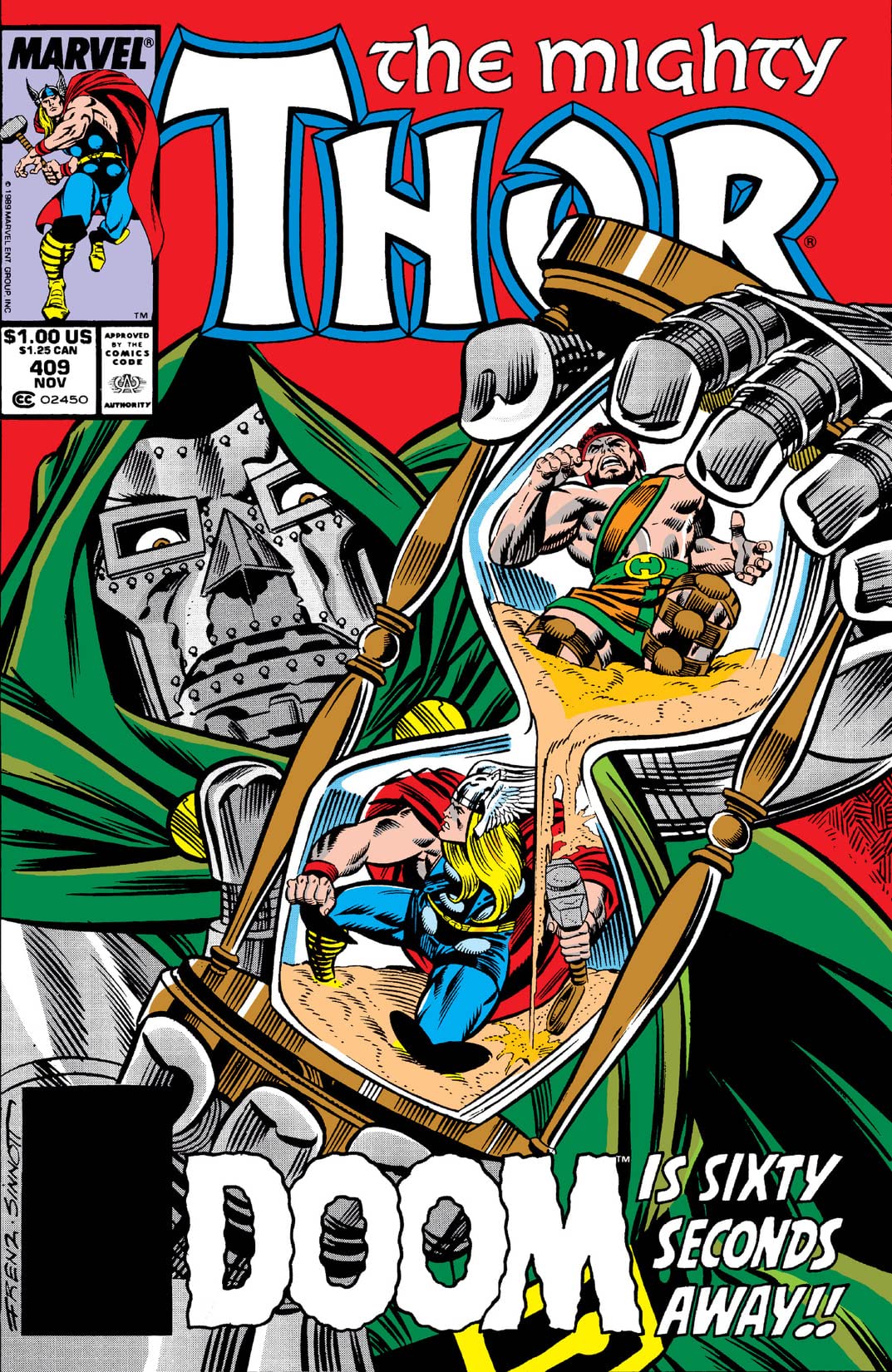 Thor #409 cover