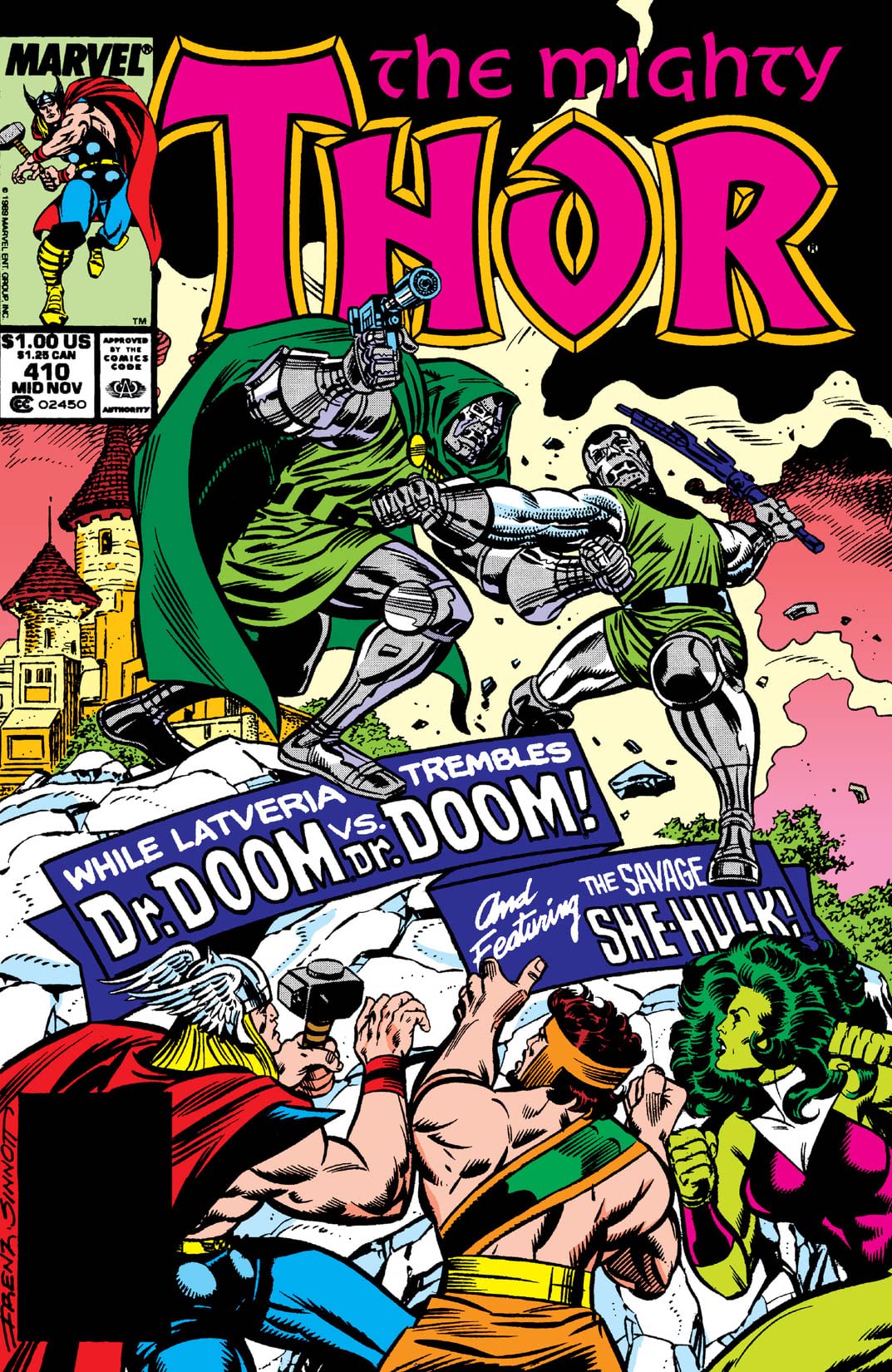 Thor #410 cover