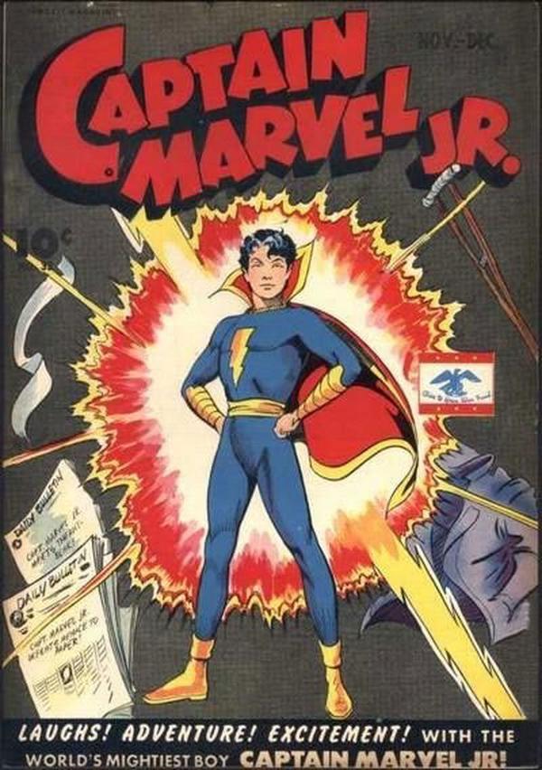 Captain Marvel Jr. #33 cover