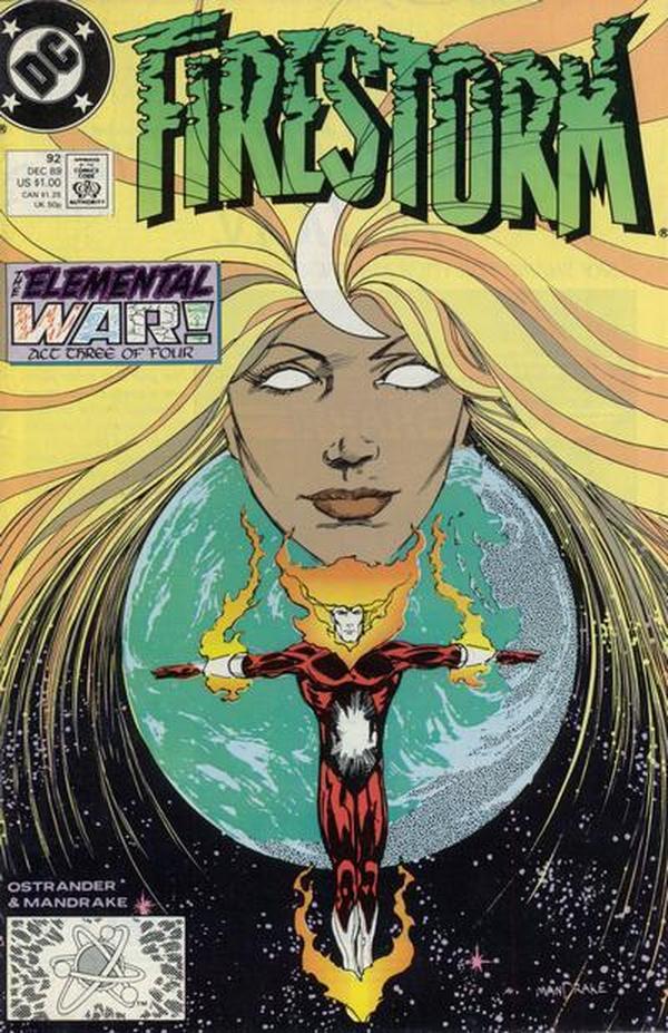 Firestorm the Nuclear Man #92 cover