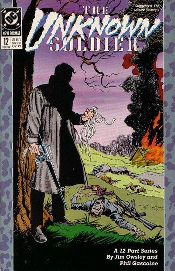 The Unknown Soldier #12 cover