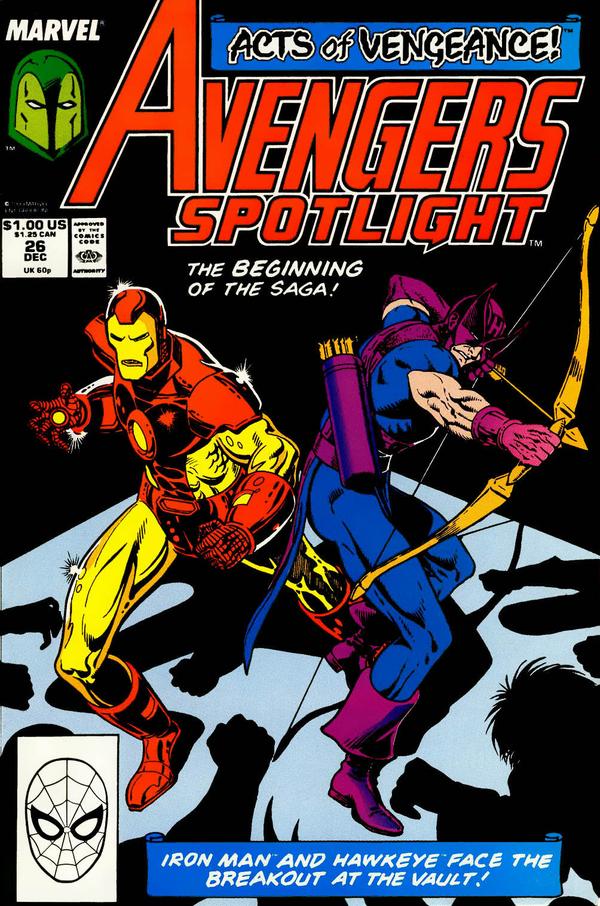 Avengers Spotlight #26 cover