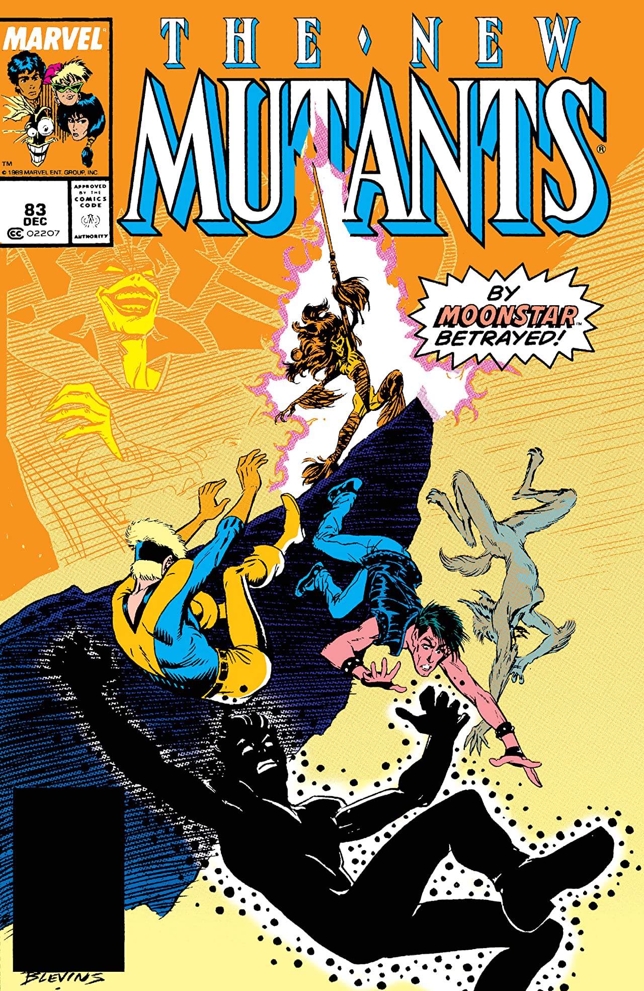 The New Mutants #83 cover