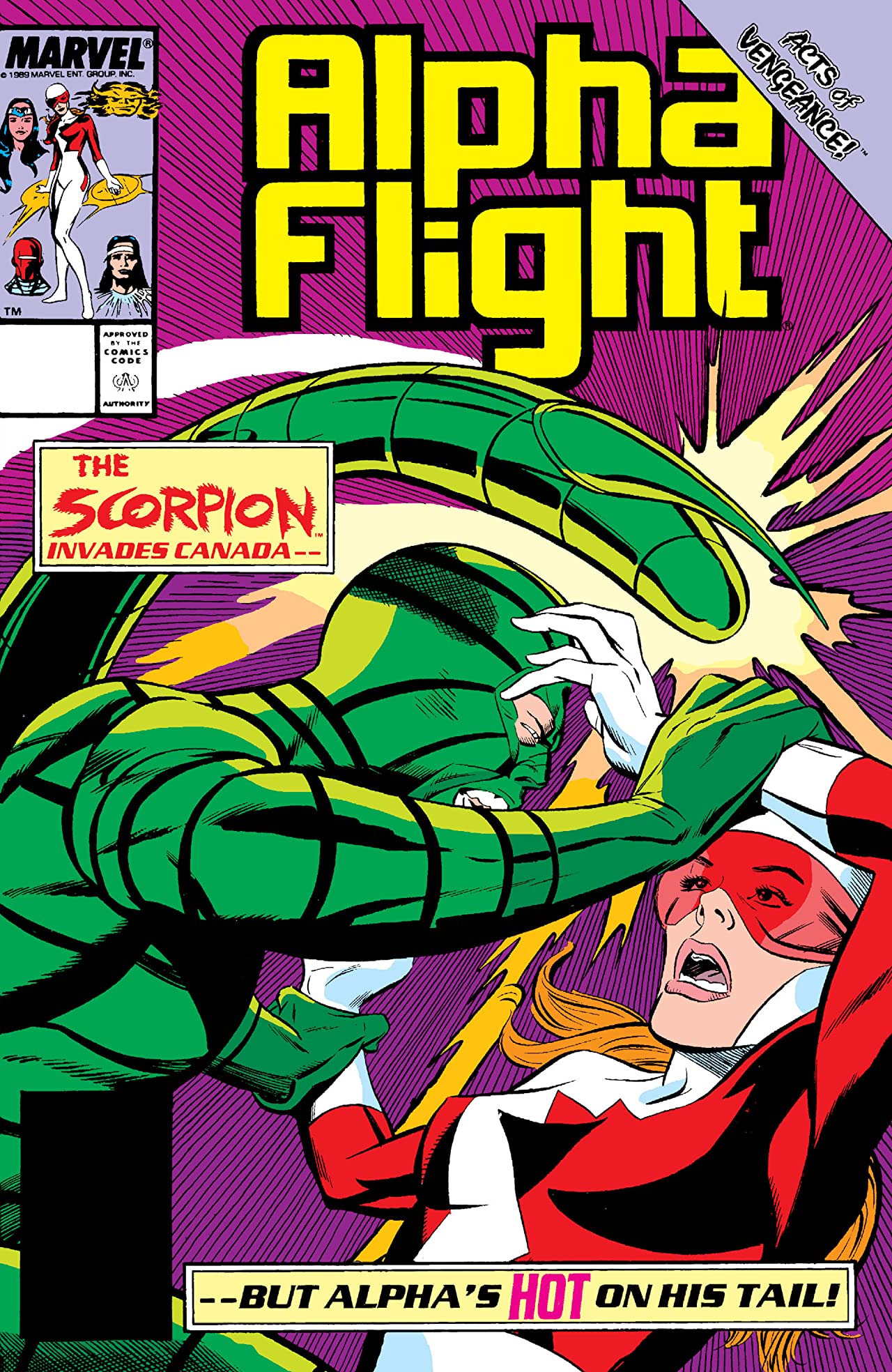 Alpha Flight #79 cover