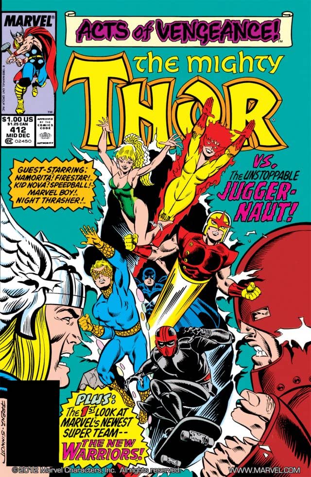 Thor #412 cover