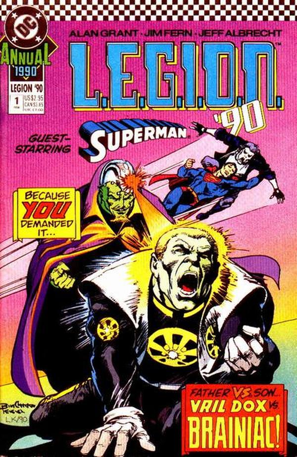 L.E.G.I.O.N. '90 Annual #1 cover
