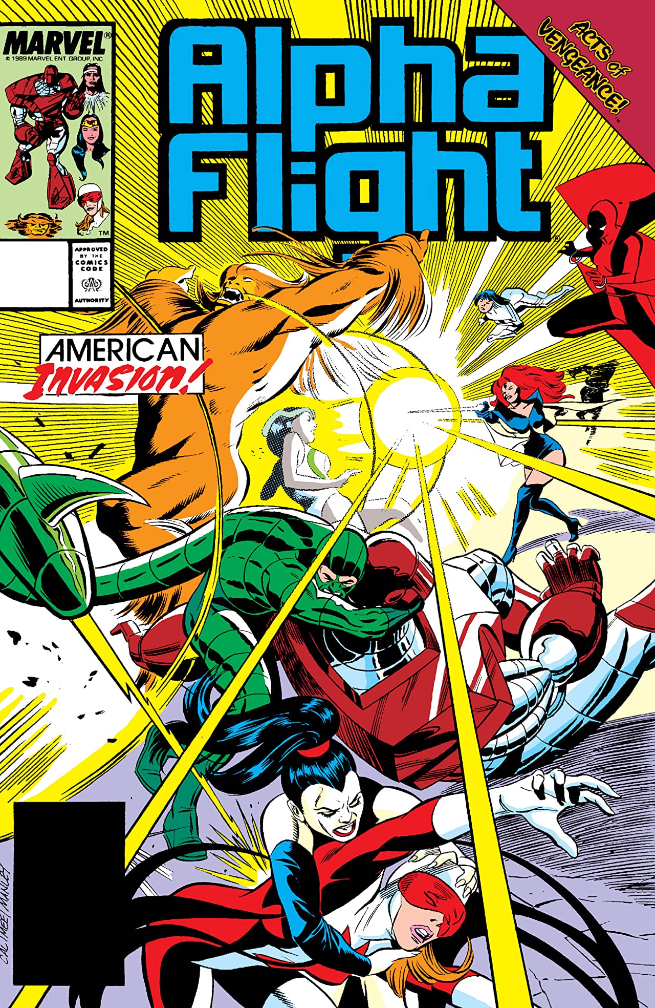Alpha Flight #80 cover