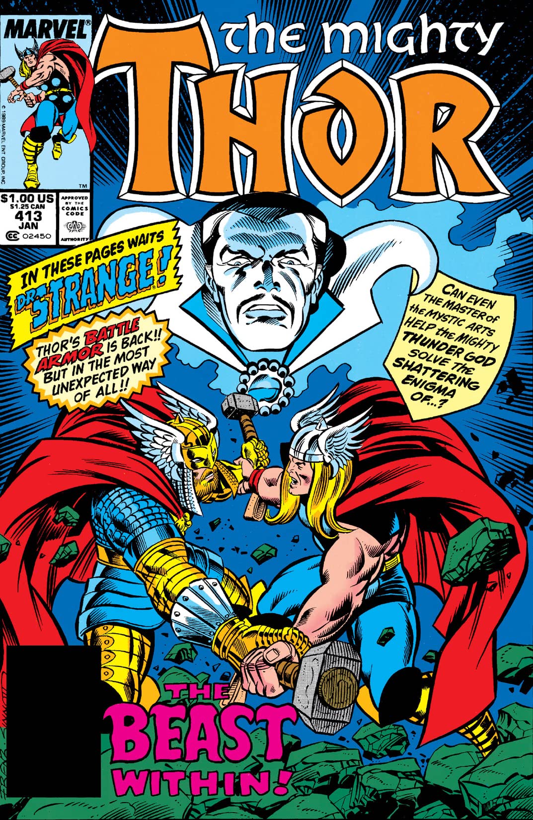 Thor #413 cover