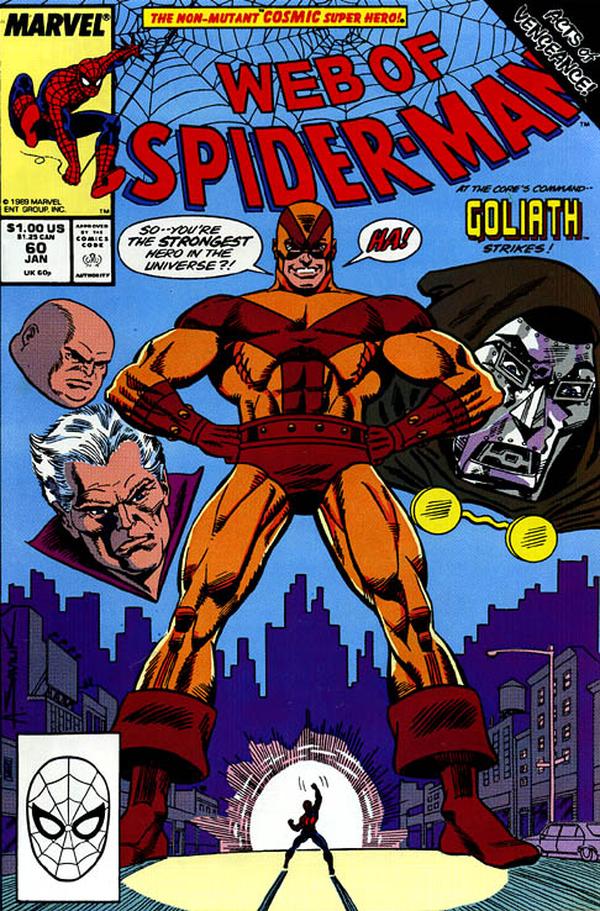Web of Spider-Man #60 cover