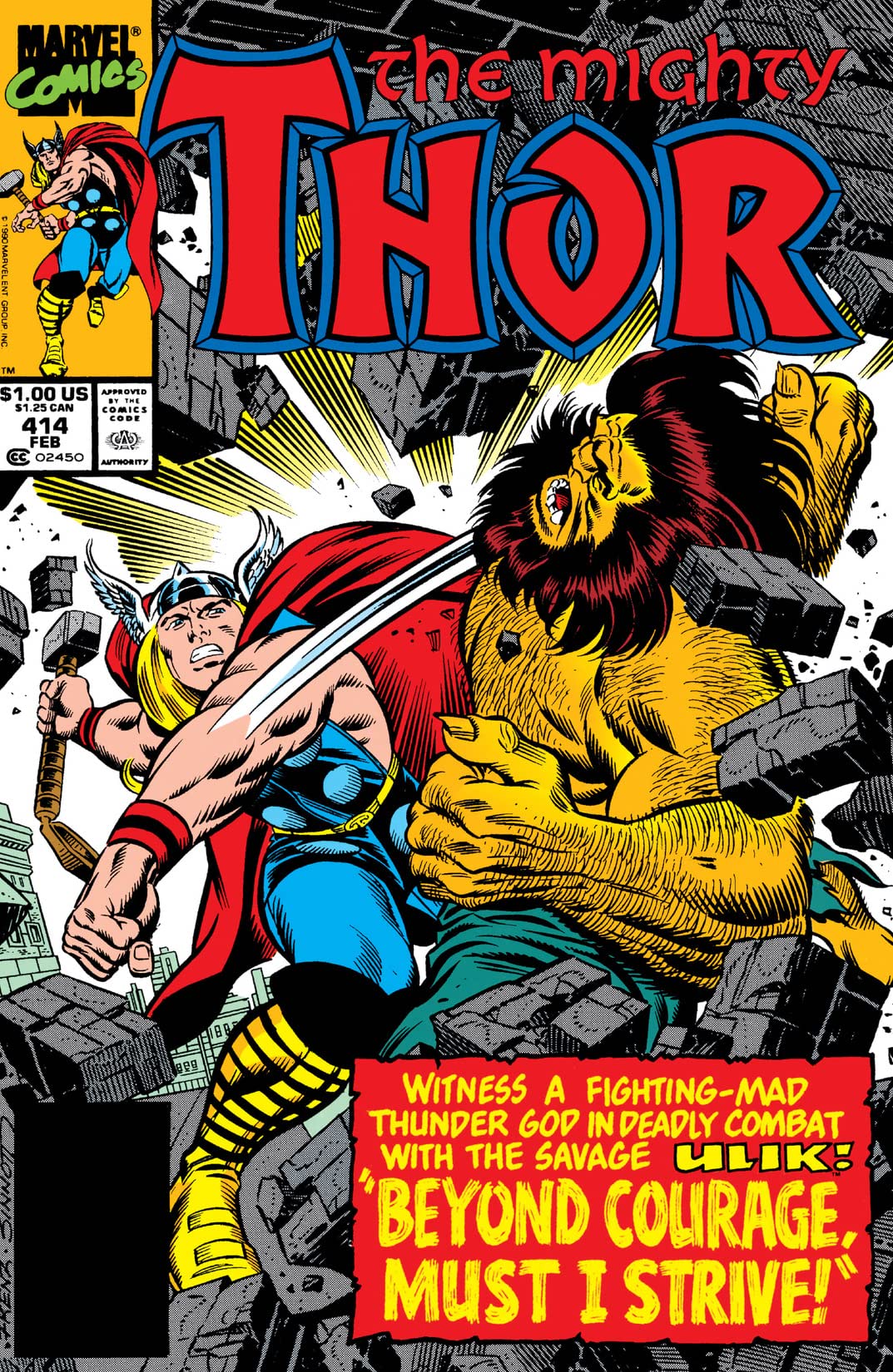 Thor #414 cover