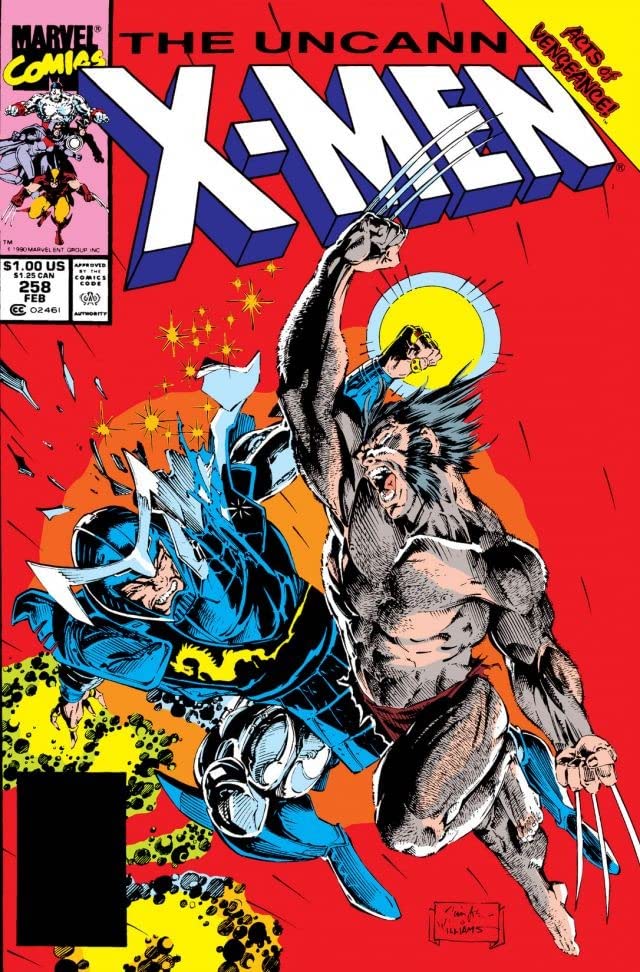 The Uncanny X-Men #258 cover