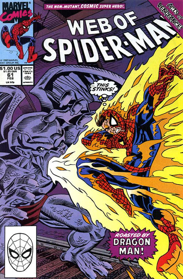 Web of Spider-Man #61 cover