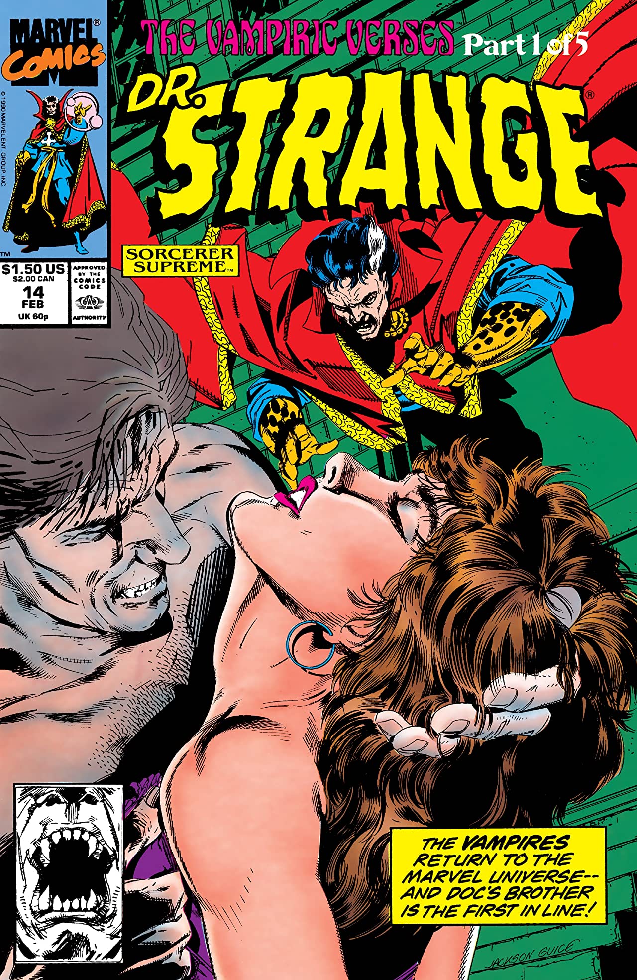 Doctor Strange, Sorcerer Supreme #14 cover