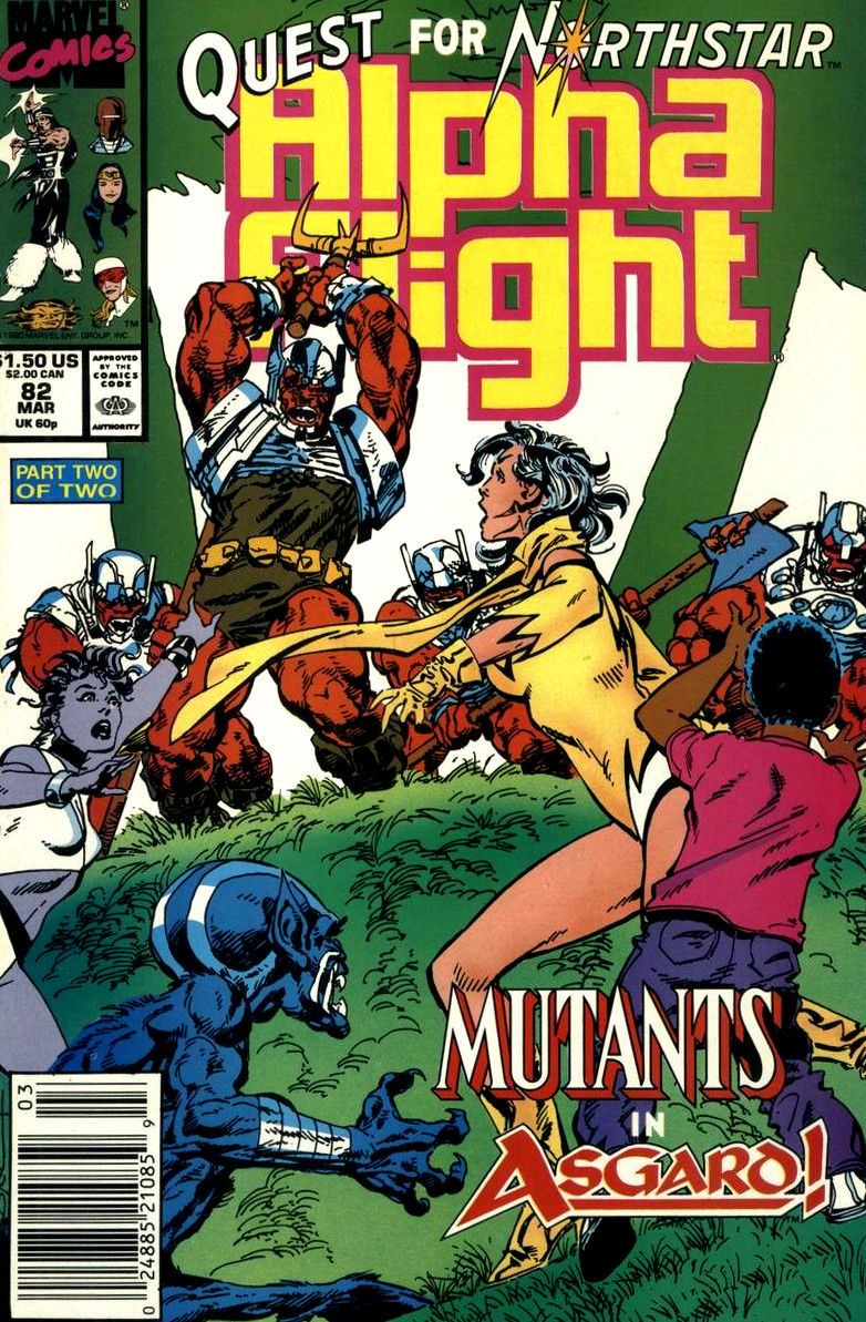 Alpha Flight #82 cover