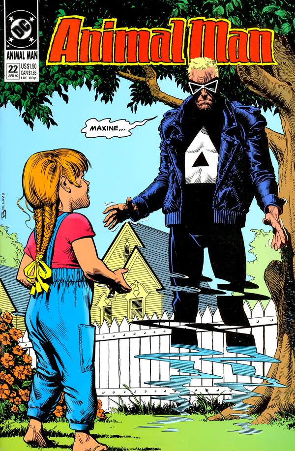 Animal Man #22 cover