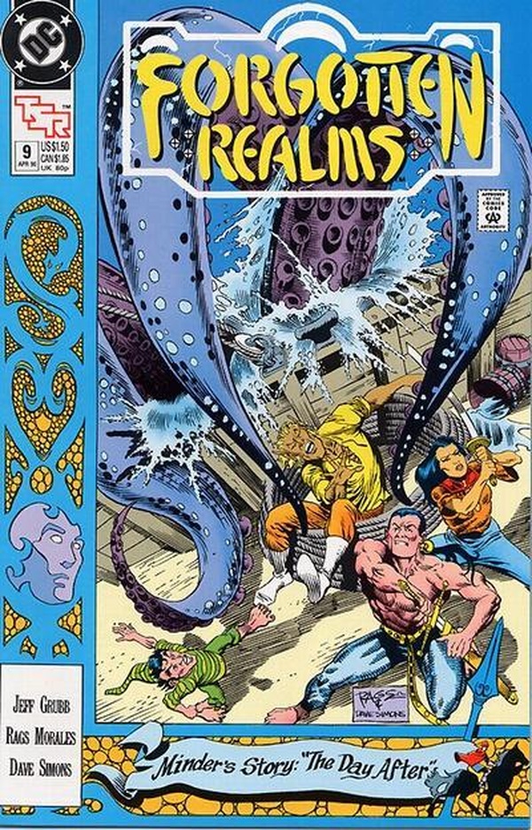 Forgotten Realms Comic Book #9 cover