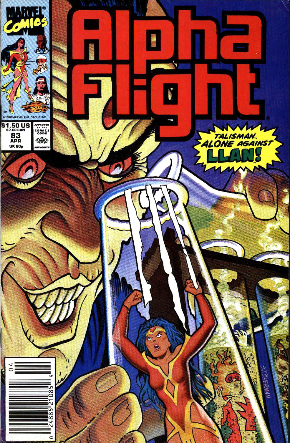 Alpha Flight #83 cover