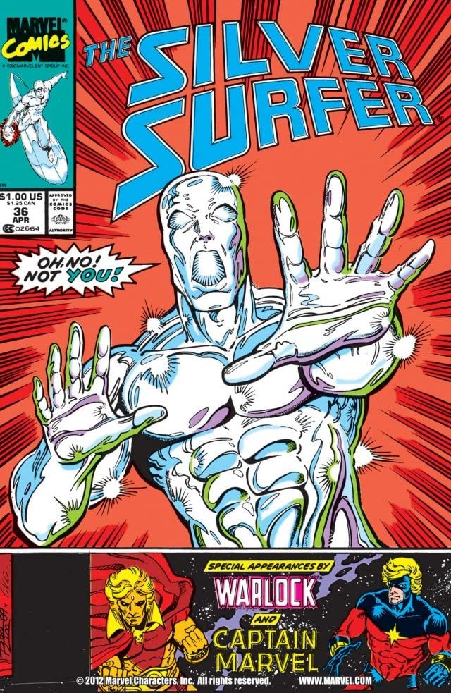 Silver Surfer #36 cover