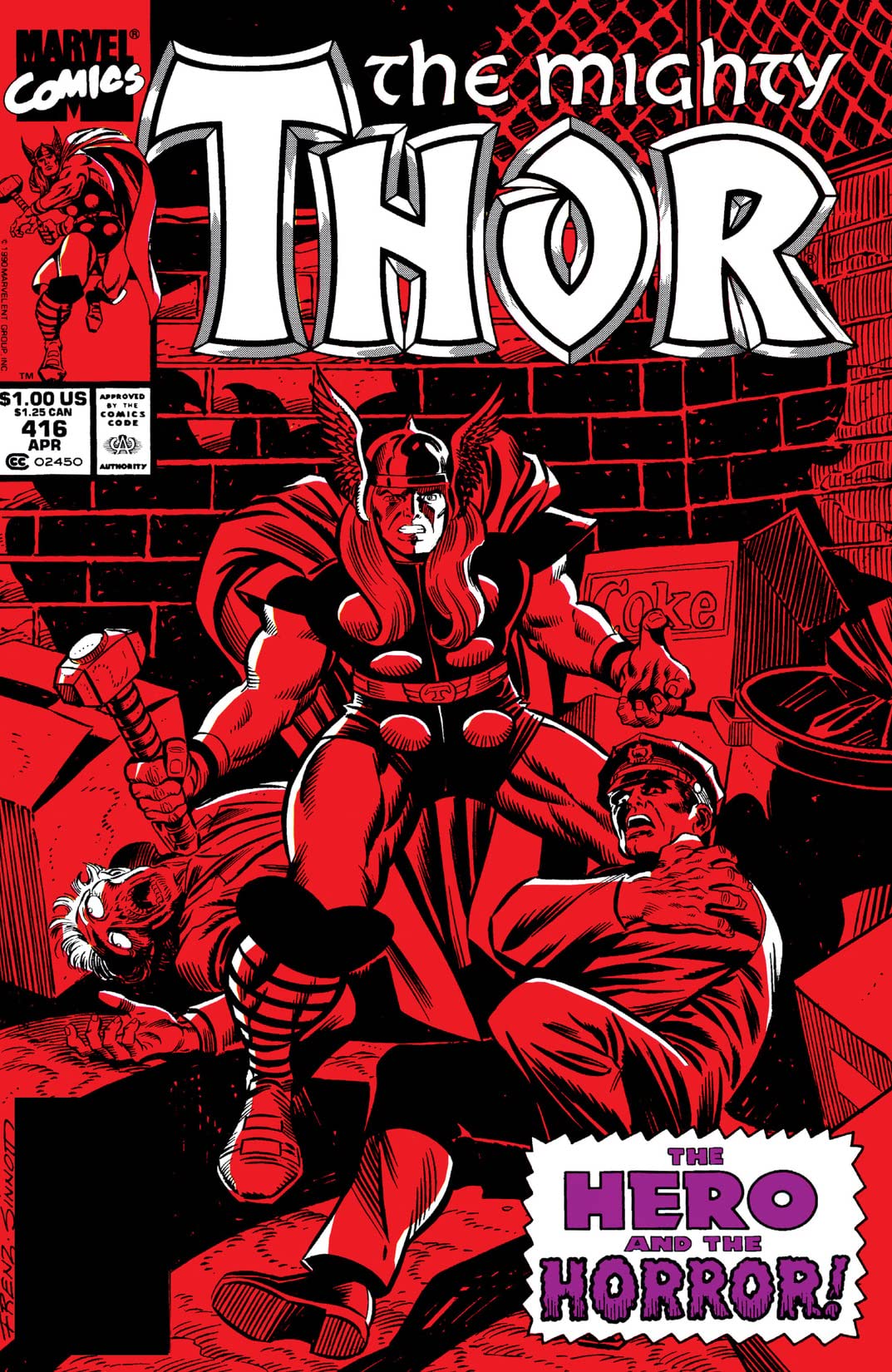 Thor #416 cover