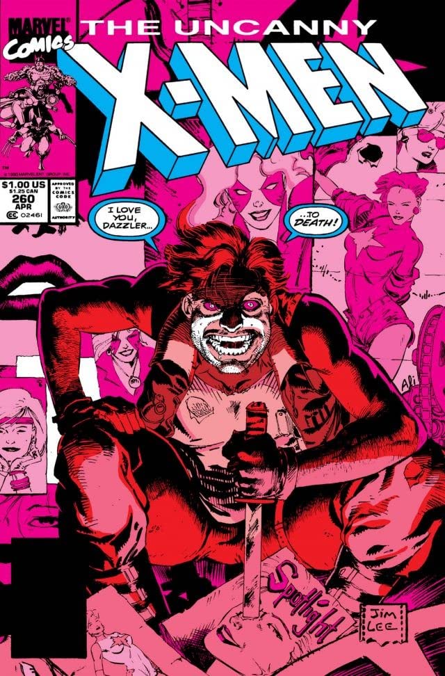 The Uncanny X-Men #260 cover