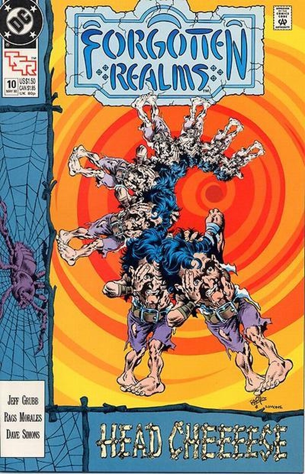 Forgotten Realms Comic Book #10 cover