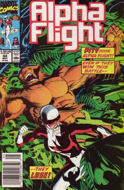 Alpha Flight #84 cover