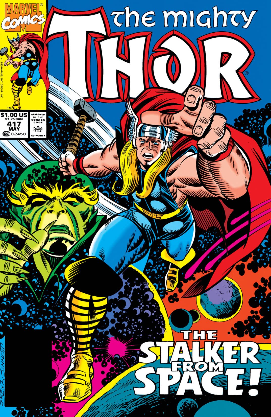 Thor #417 cover