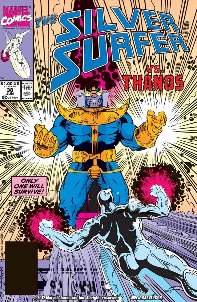 Silver Surfer #38 cover