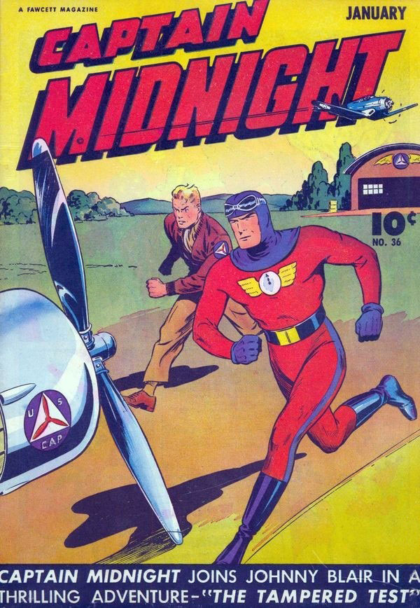 Captain Midnight #36 cover