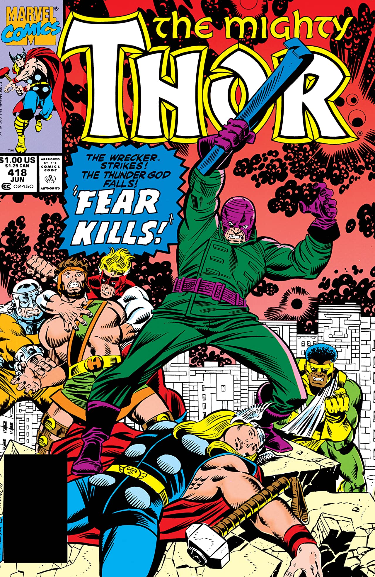 Thor #418 cover