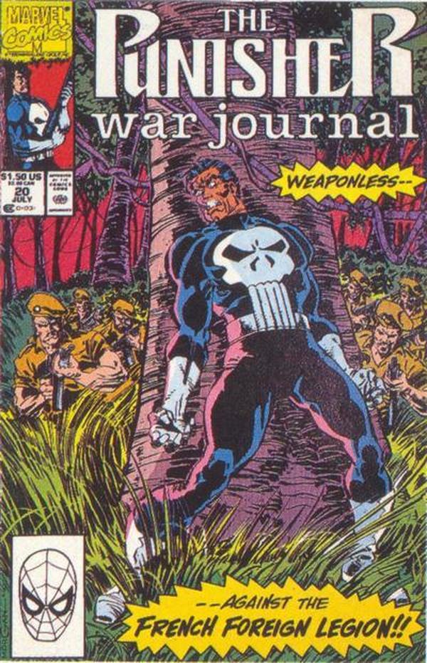 The Punisher War Journal #20 cover